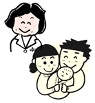 夫婦と赤ちゃん